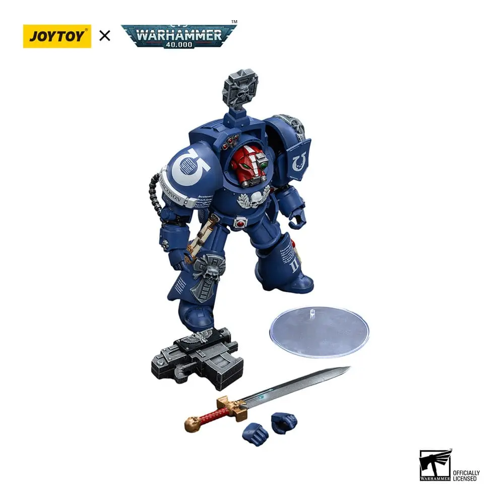 Warhammer 40k Akčná figúrka 1/18 Ultramarines Terminators Sergeant Terconon 12 cm produktová fotografia