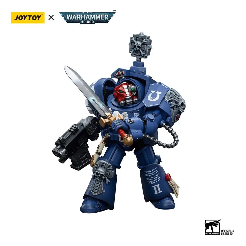Warhammer 40k Akčná figúrka 1/18 Ultramarines Terminators Sergeant Terconon 12 cm produktová fotografia
