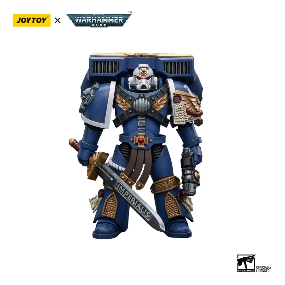 Warhammer 40k Akčná figúrka 1/18 Ultramarines Vanguard Veteran Sergeant 12 cm produktová fotografia