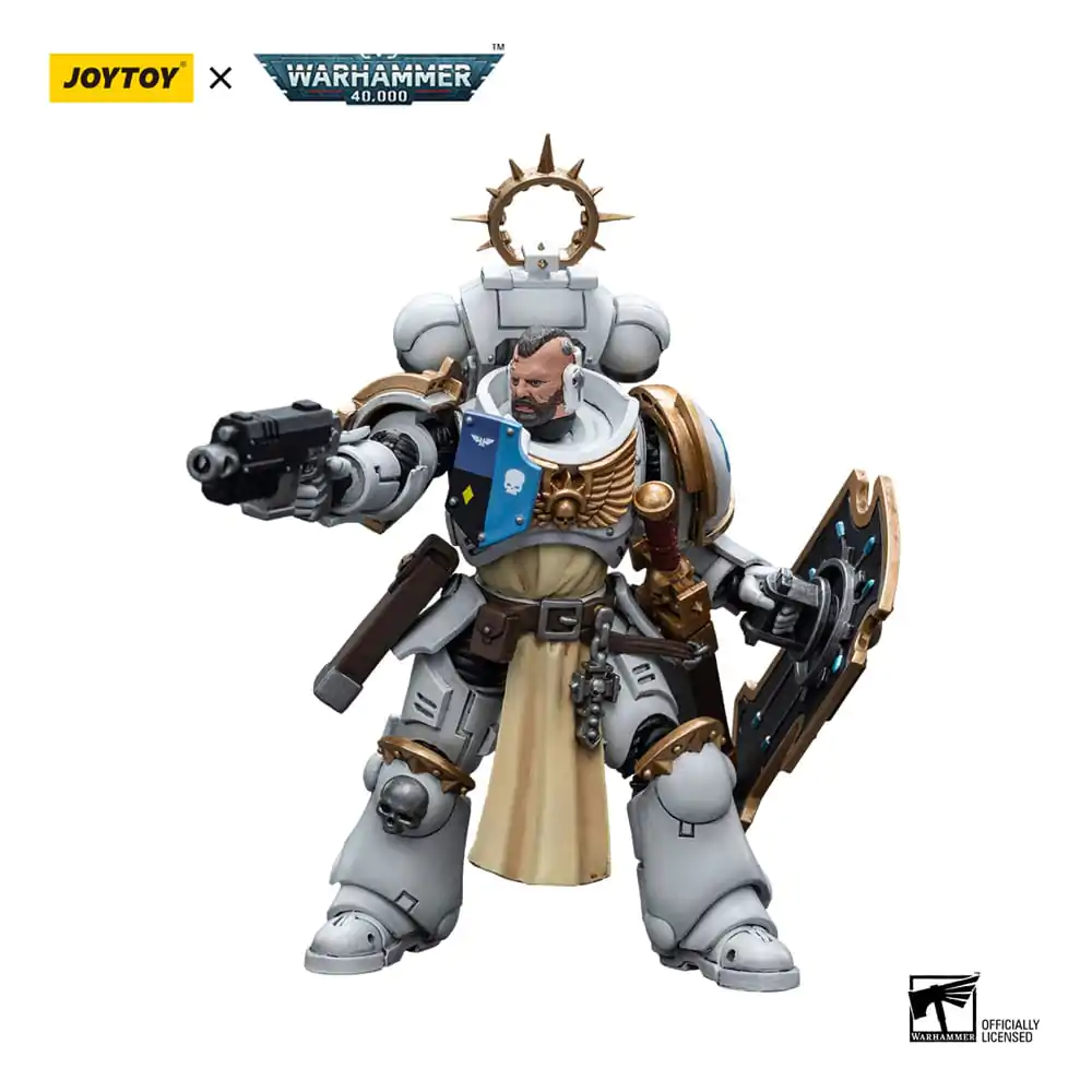 Warhammer 40k akčná figúrka 1/18 White Consuls Bladeguard Veteran 12 cm produktová fotografia