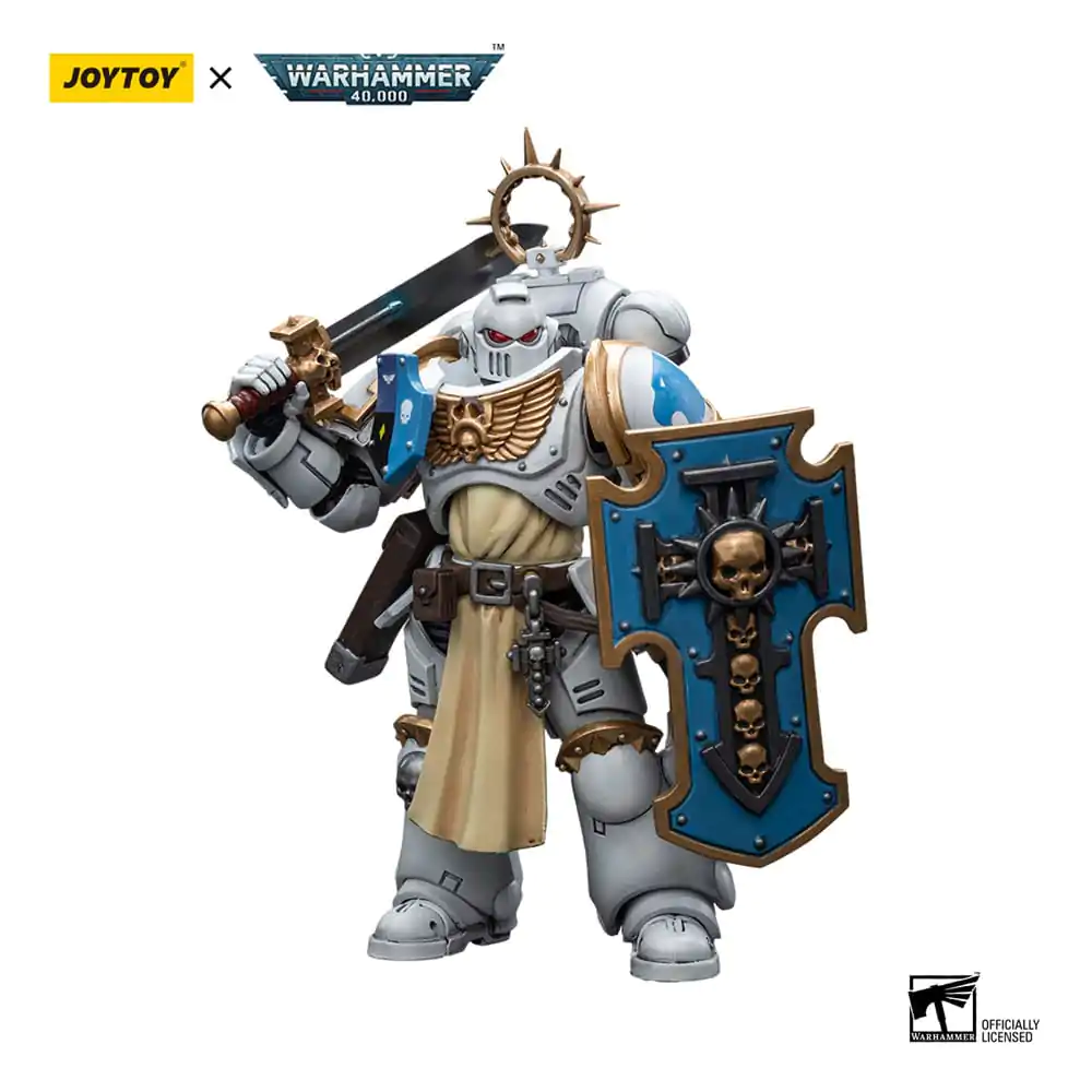 Warhammer 40k akčná figúrka 1/18 White Consuls Bladeguard Veteran 12 cm produktová fotografia