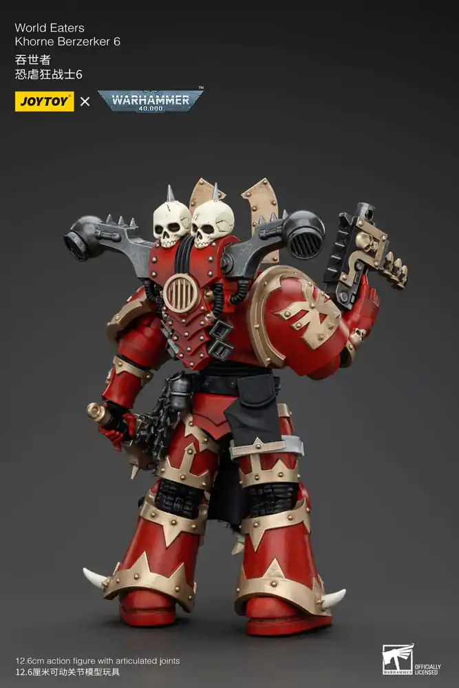 Warhammer 40k Akčná figúrka 1/18 World Eaters Khorne Berzerker 6 cm termékfotó