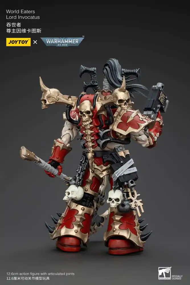 Warhammer 40k akčná figúrka 1/18 World Eaters Lord Invocatus 13 cm termékfotó