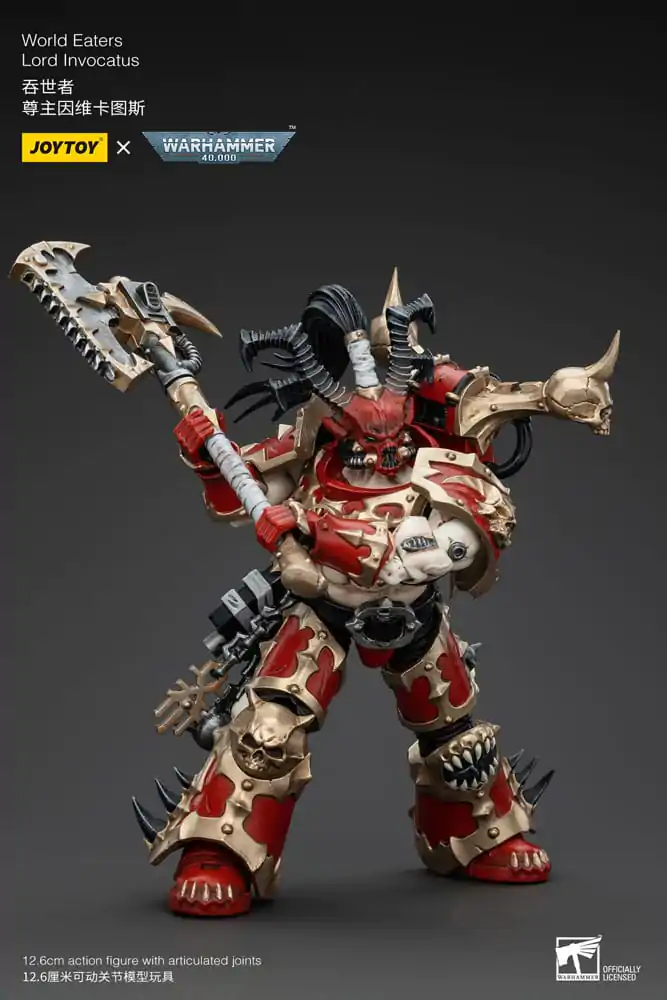 Warhammer 40k akčná figúrka 1/18 World Eaters Lord Invocatus 13 cm termékfotó