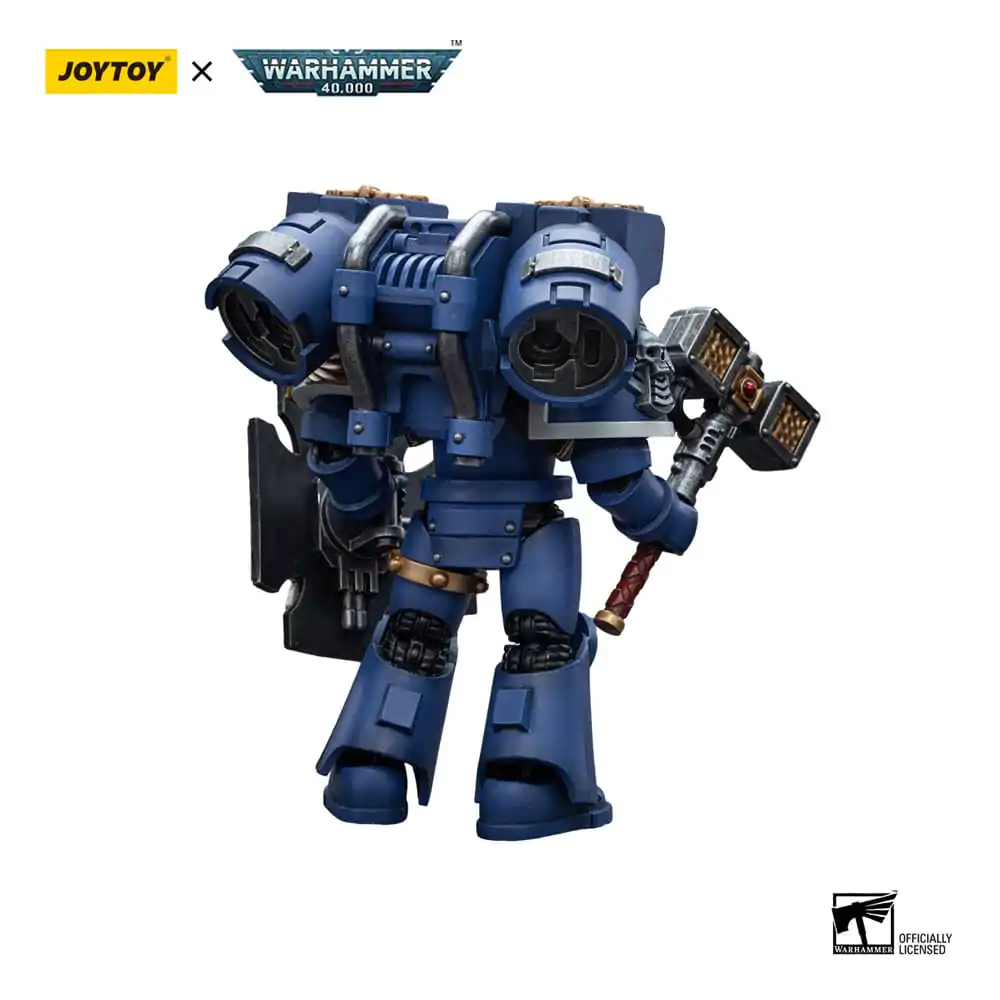 Warhammer 40k Akčná figúrka 1/18 Ultramarines Vanguard Veteran s Thunder Hammer a Storm Shield 12 cm produktová fotografia