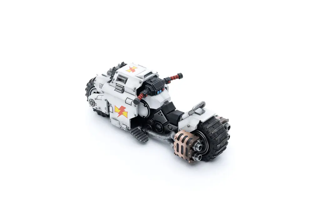 Warhammer 40k Vehicle 1/18 White Scars Raider-pattern bojová motorka 22 cm produktová fotografia