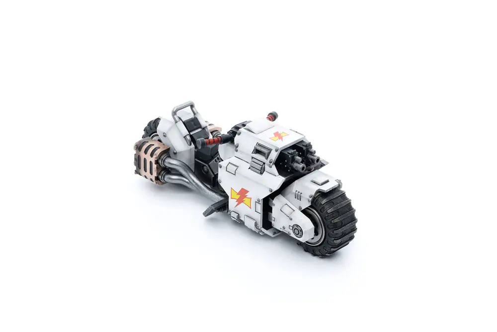 Warhammer 40k Vehicle 1/18 White Scars Raider-pattern bojová motorka 22 cm produktová fotografia