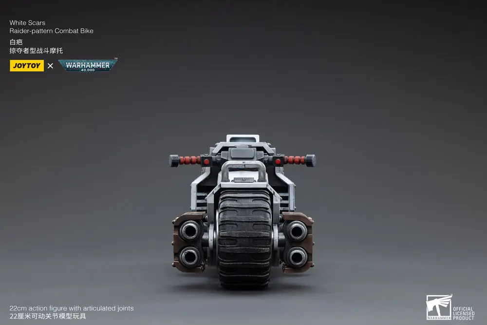 Warhammer 40k Vehicle 1/18 White Scars Raider-pattern bojová motorka 22 cm produktová fotografia