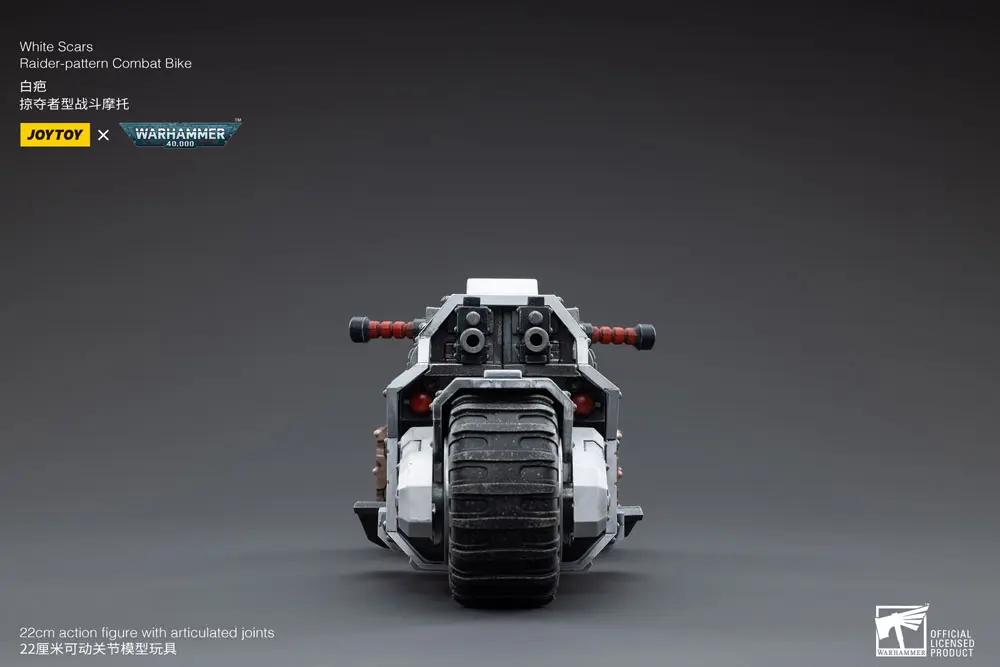 Warhammer 40k Vehicle 1/18 White Scars Raider-pattern bojová motorka 22 cm produktová fotografia