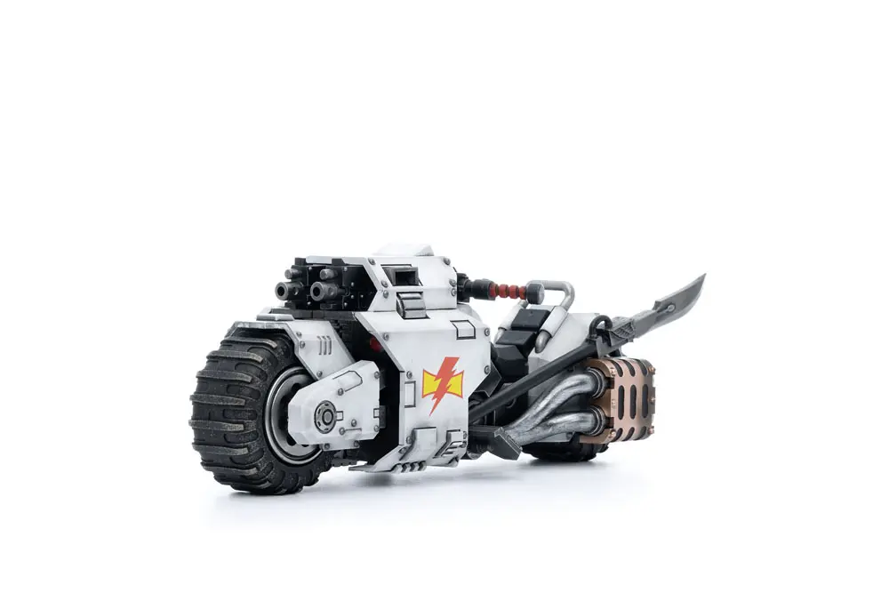 Warhammer 40k Vehicle 1/18 White Scars Raider-pattern bojová motorka 22 cm produktová fotografia