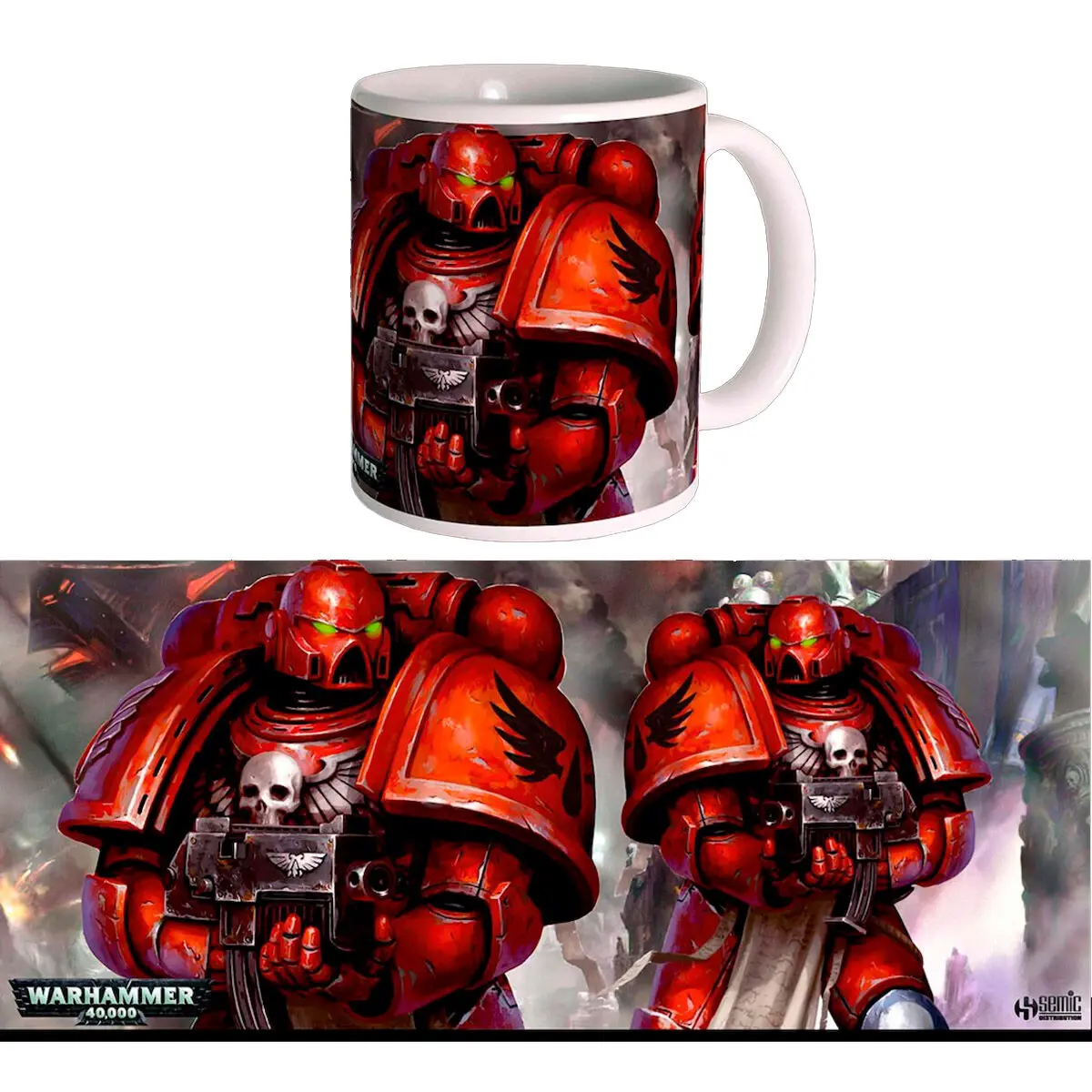 Warhammer 40K Hrnček Blood Angels Space Marines produktová fotografia