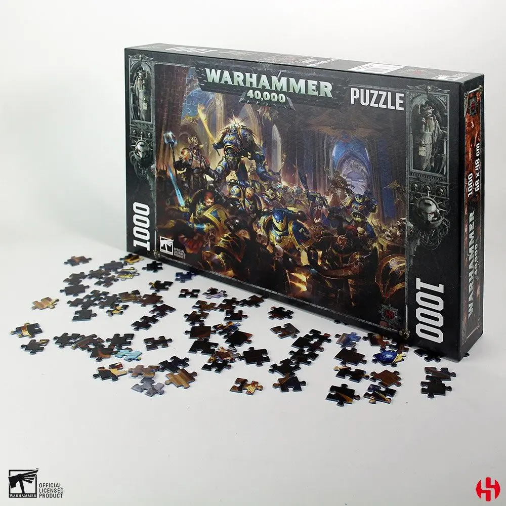 Warhammer 40K Puzzle Gulliman vs Black Legion (1000 dielikov) produktová fotografia