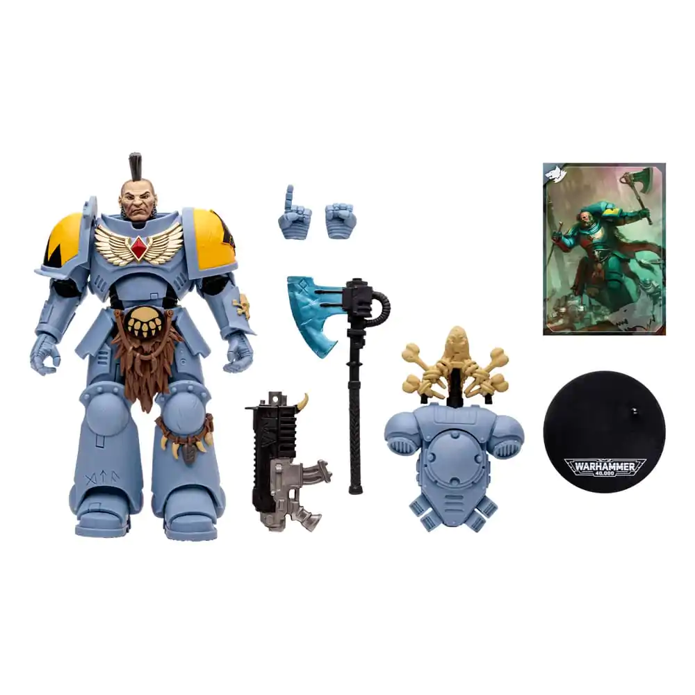 Warhammer 40k Akčná figúrka Space Wolves Wolf Guard 18 cm produktová fotografia
