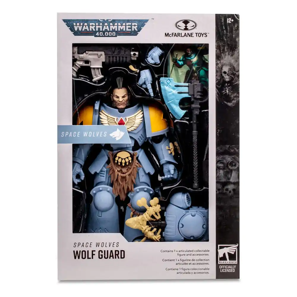 Warhammer 40k Akčná figúrka Space Wolves Wolf Guard 18 cm produktová fotografia