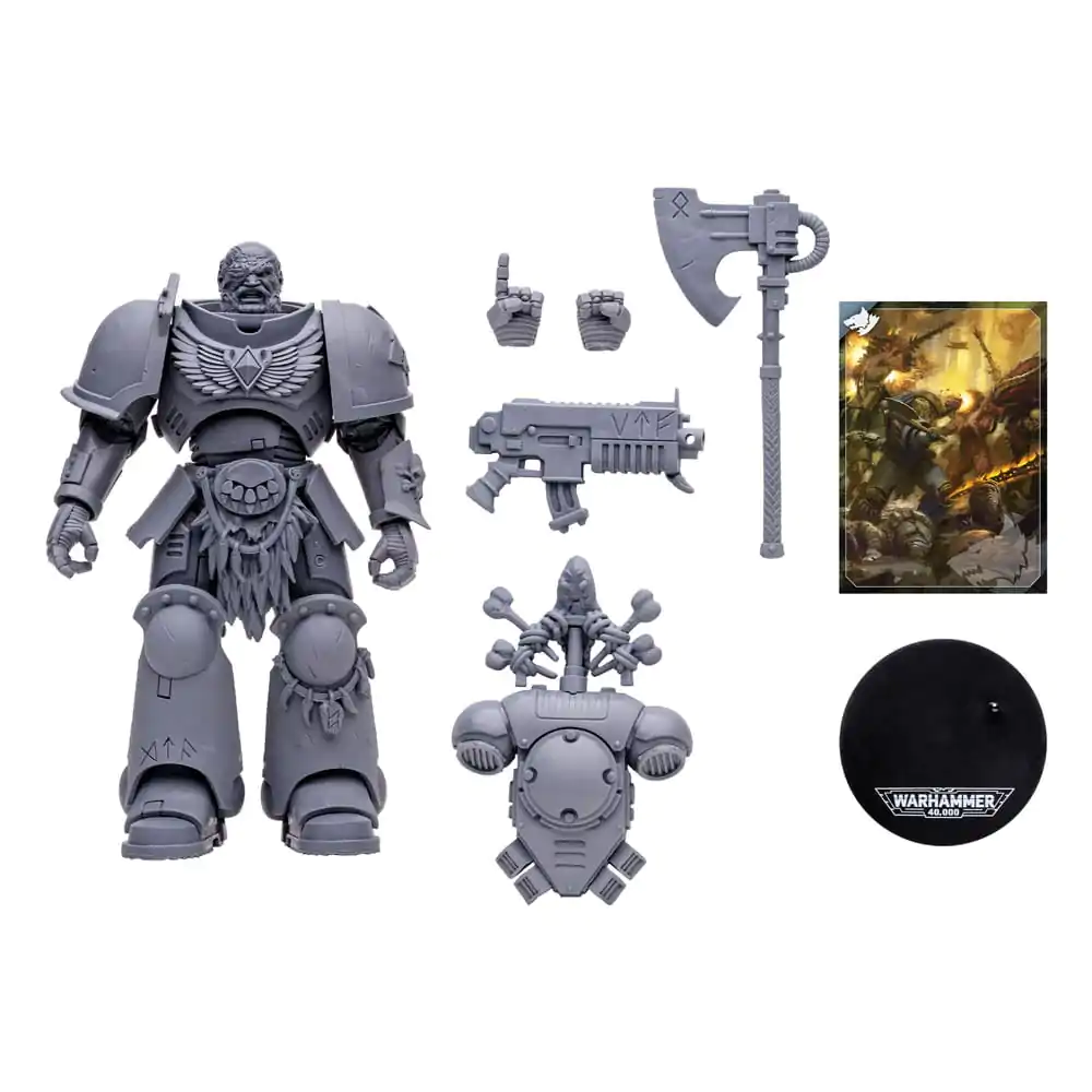 Warhammer 40k Akčná figúrka Space Wolves Wolf Guard (Artist Proof) 18 cm produktová fotografia
