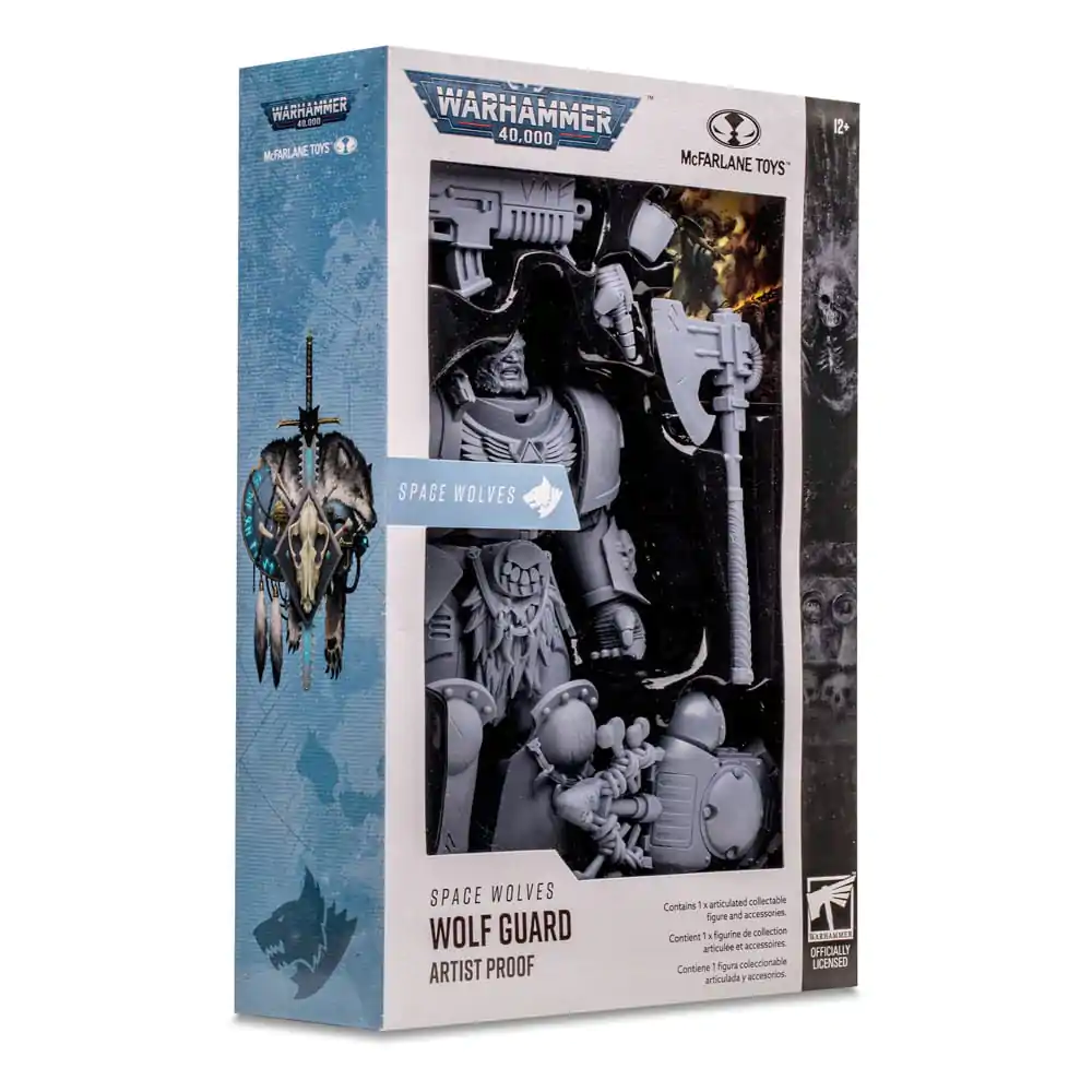 Warhammer 40k Akčná figúrka Space Wolves Wolf Guard (Artist Proof) 18 cm produktová fotografia