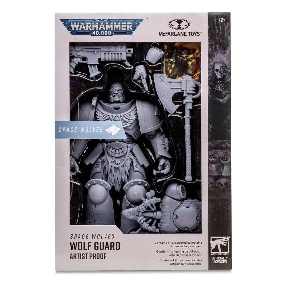Warhammer 40k Akčná figúrka Space Wolves Wolf Guard (Artist Proof) 18 cm produktová fotografia