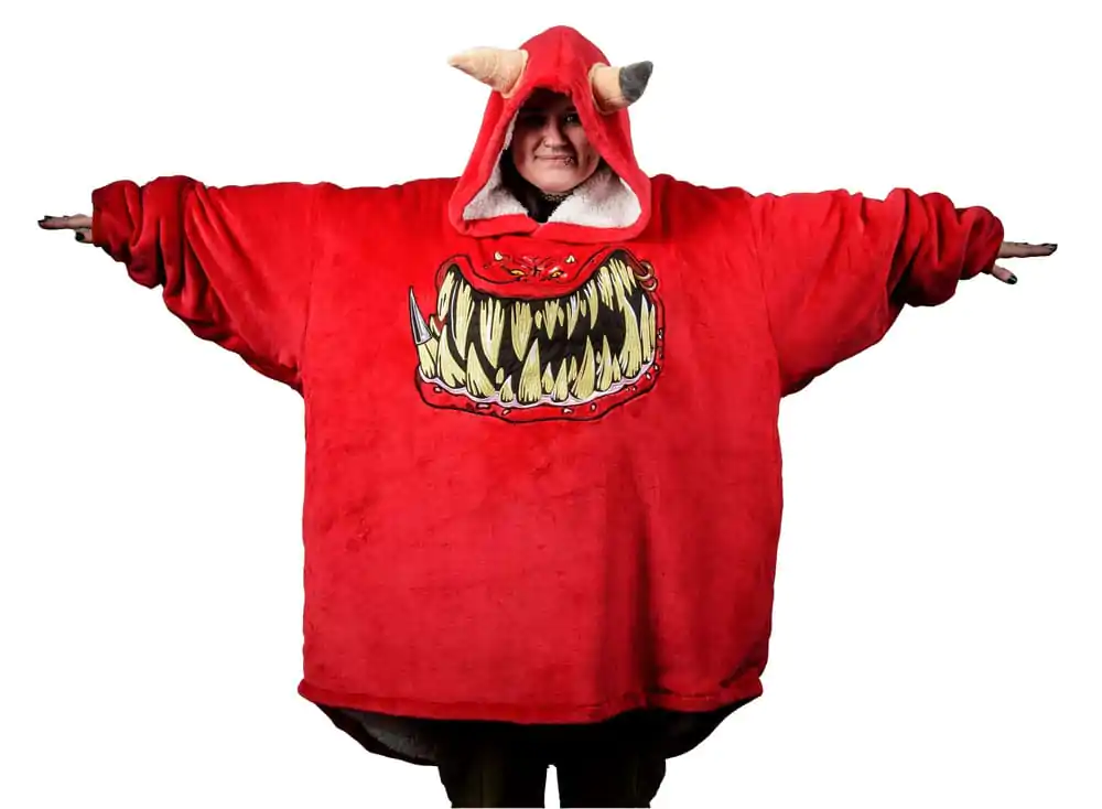 Warhammer 40K Oversized Hoodie Blanket Squig Red termékfotó