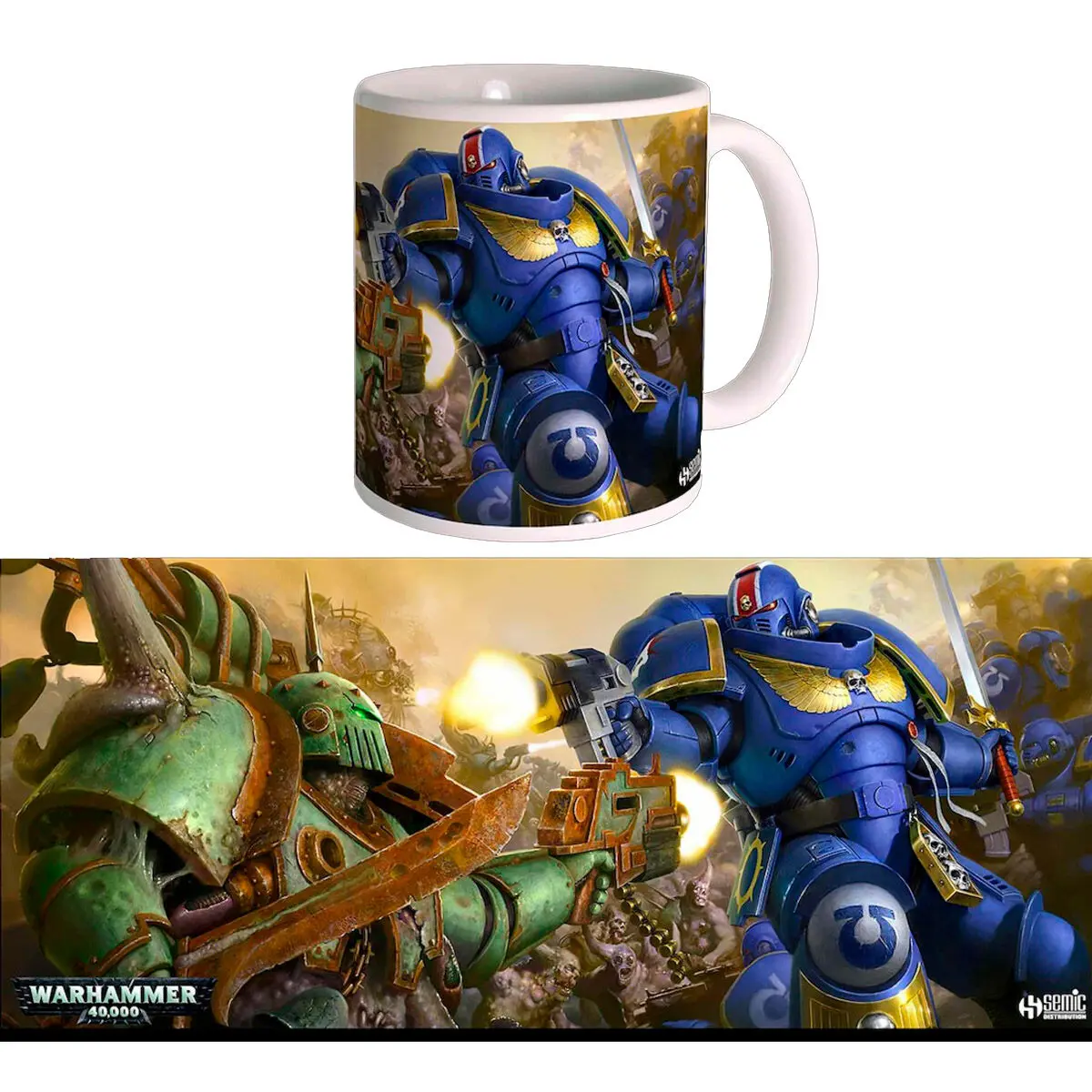 Warhammer 40K Ultramarines VS Nurgle produktová fotografia