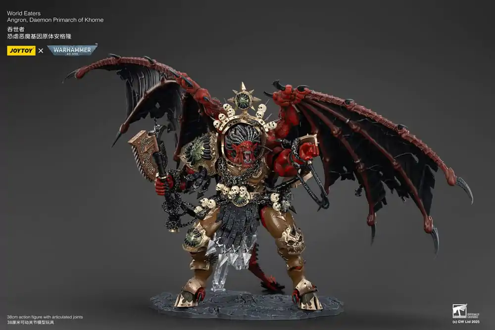 Warhammer 40k Akčná figúrka World Eaters Angron Daemon Primarch of Khorne 48 cm produktová fotografia