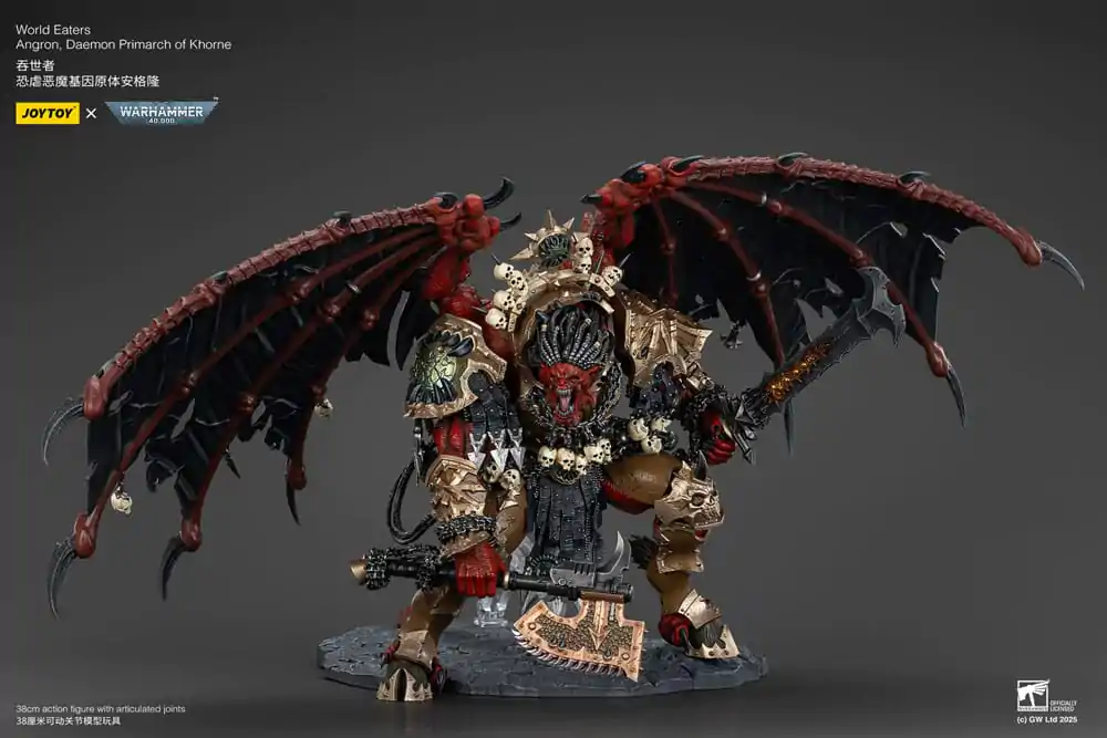 Warhammer 40k Akčná figúrka World Eaters Angron Daemon Primarch of Khorne 48 cm produktová fotografia