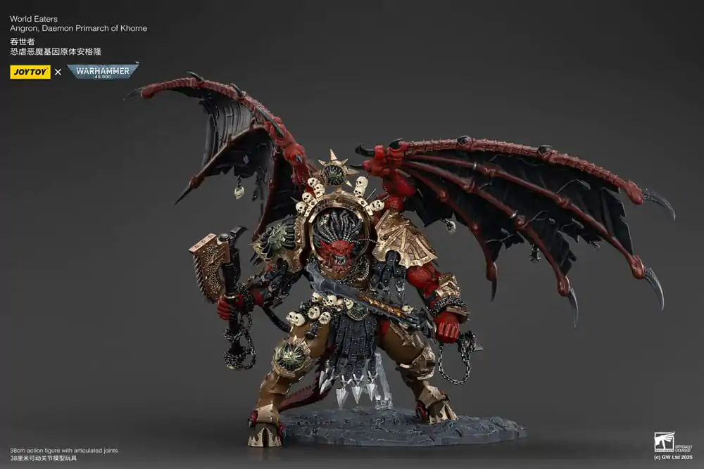 Warhammer 40k Akčná figúrka World Eaters Angron Daemon Primarch of Khorne 48 cm produktová fotografia