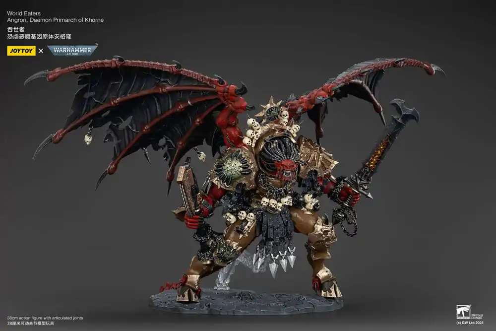 Warhammer 40k Akčná figúrka World Eaters Angron Daemon Primarch of Khorne 48 cm produktová fotografia