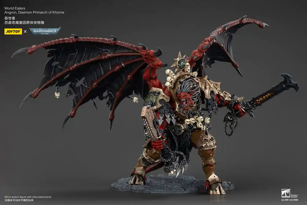 Warhammer 40k Akčná figúrka World Eaters Angron Daemon Primarch of Khorne 48 cm produktová fotografia