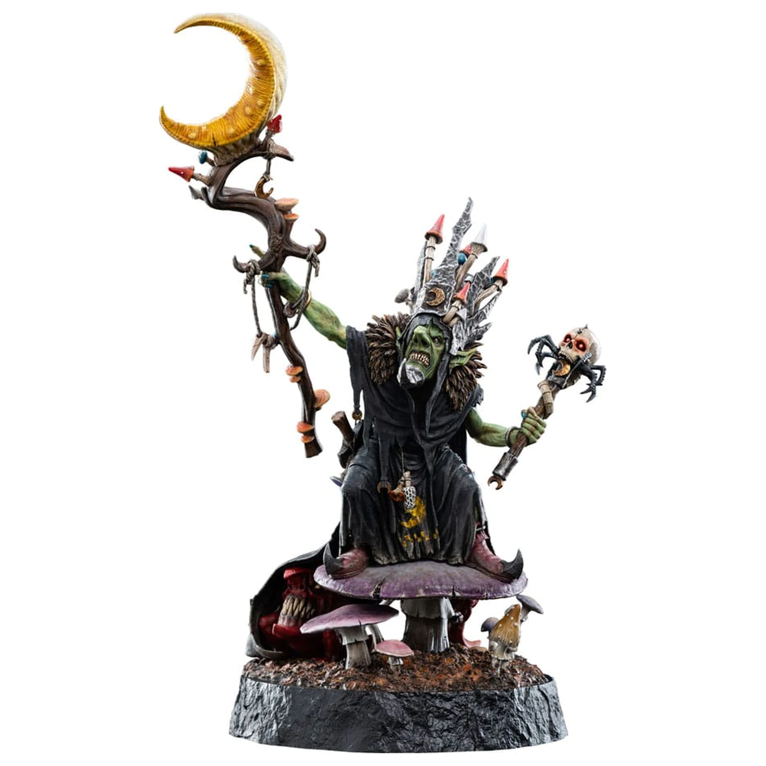 Warhammer: Age of Sigmar Socha 1/6 Skragrott the Loonking Limitovaná edícia 41 cm produktová fotografia