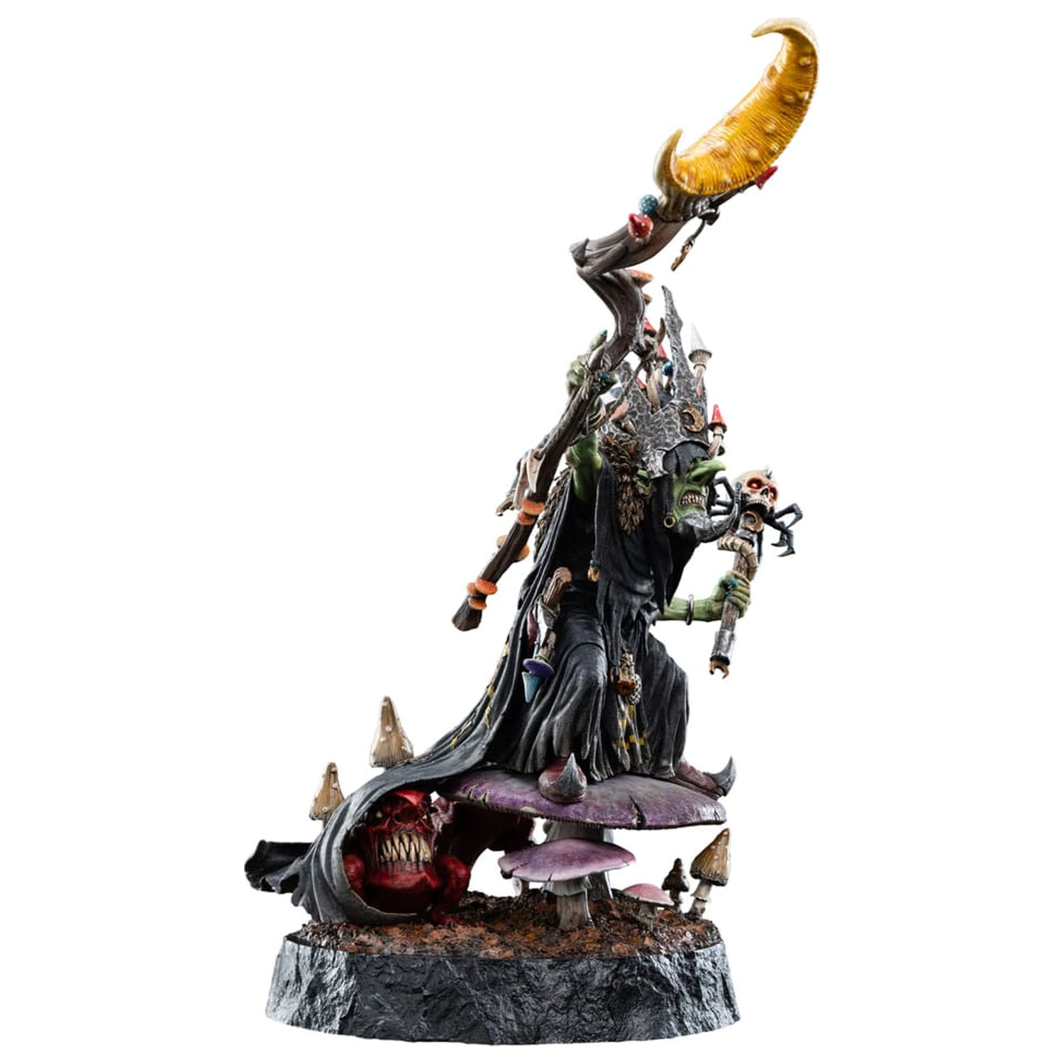 Warhammer: Age of Sigmar Socha 1/6 Skragrott the Loonking Limitovaná edícia 41 cm produktová fotografia