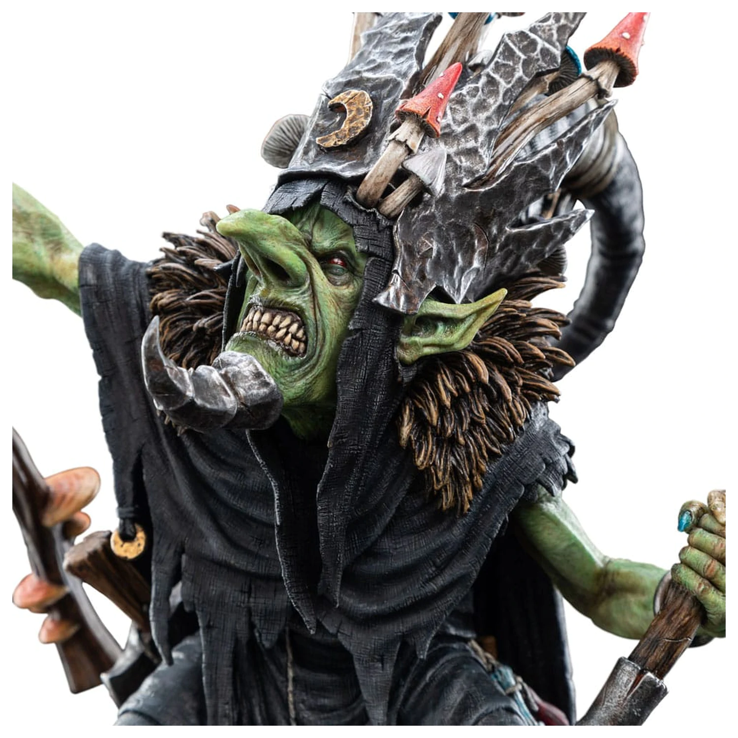 Warhammer: Age of Sigmar Socha 1/6 Skragrott the Loonking Limitovaná edícia 41 cm produktová fotografia