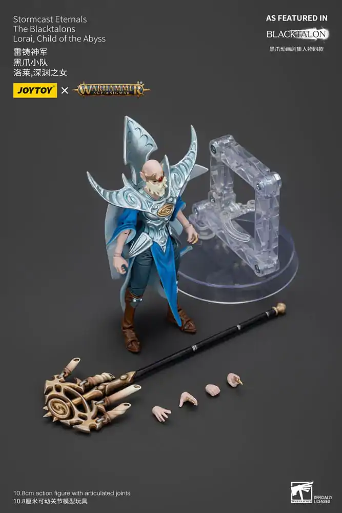 Akčná figúrka Warhammer Age of Sigmar Stormcast Eternals The Blacktalons Lorai Child of the Abyss 20 cm produktová fotografia