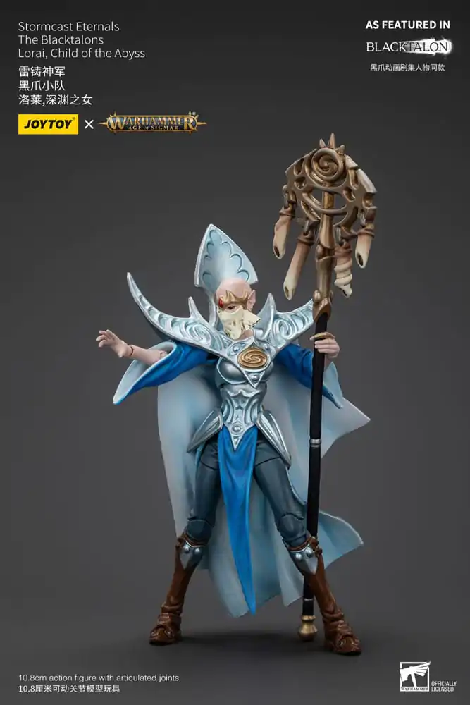 Akčná figúrka Warhammer Age of Sigmar Stormcast Eternals The Blacktalons Lorai Child of the Abyss 20 cm produktová fotografia