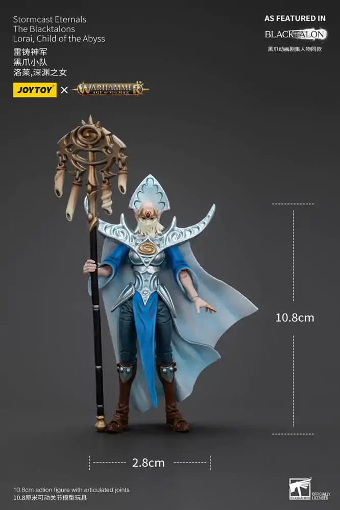 Akčná figúrka Warhammer Age of Sigmar Stormcast Eternals The Blacktalons Lorai Child of the Abyss 20 cm produktová fotografia