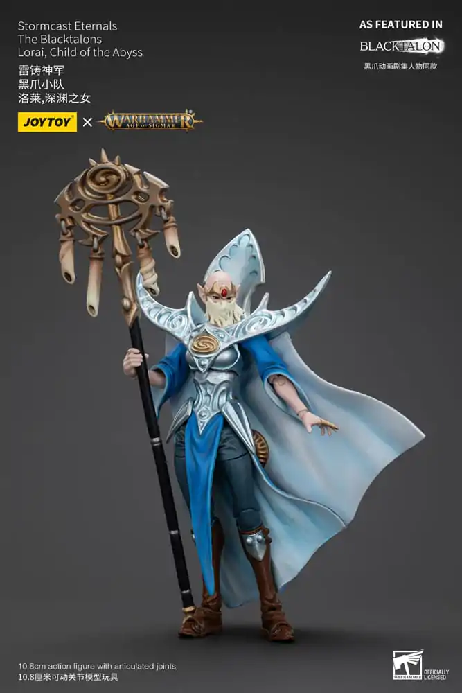 Akčná figúrka Warhammer Age of Sigmar Stormcast Eternals The Blacktalons Lorai Child of the Abyss 20 cm produktová fotografia