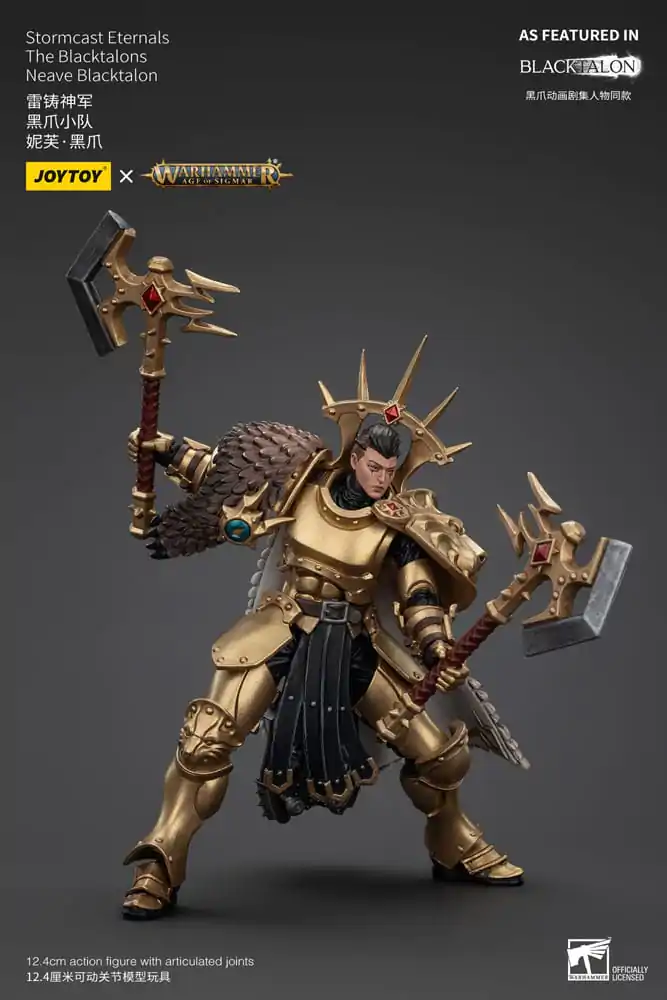 Akčná figúrka Warhammer Age of Sigmar Stormcast Eternals The Blacktalons Neave Blacktalon 20 cm produktová fotografia