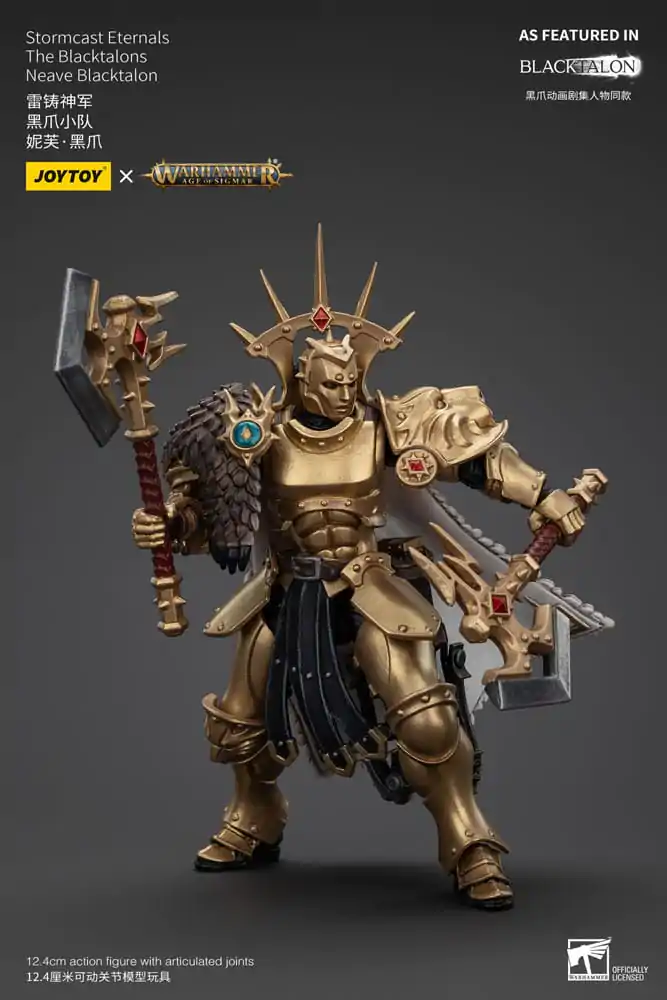 Akčná figúrka Warhammer Age of Sigmar Stormcast Eternals The Blacktalons Neave Blacktalon 20 cm produktová fotografia