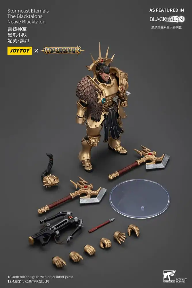 Akčná figúrka Warhammer Age of Sigmar Stormcast Eternals The Blacktalons Neave Blacktalon 20 cm produktová fotografia