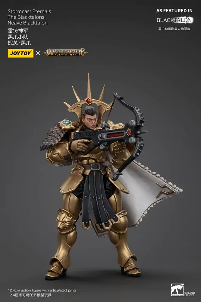 Akčná figúrka Warhammer Age of Sigmar Stormcast Eternals The Blacktalons Neave Blacktalon 20 cm produktová fotografia