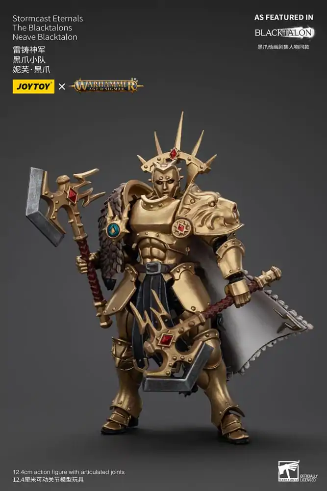 Akčná figúrka Warhammer Age of Sigmar Stormcast Eternals The Blacktalons Neave Blacktalon 20 cm produktová fotografia