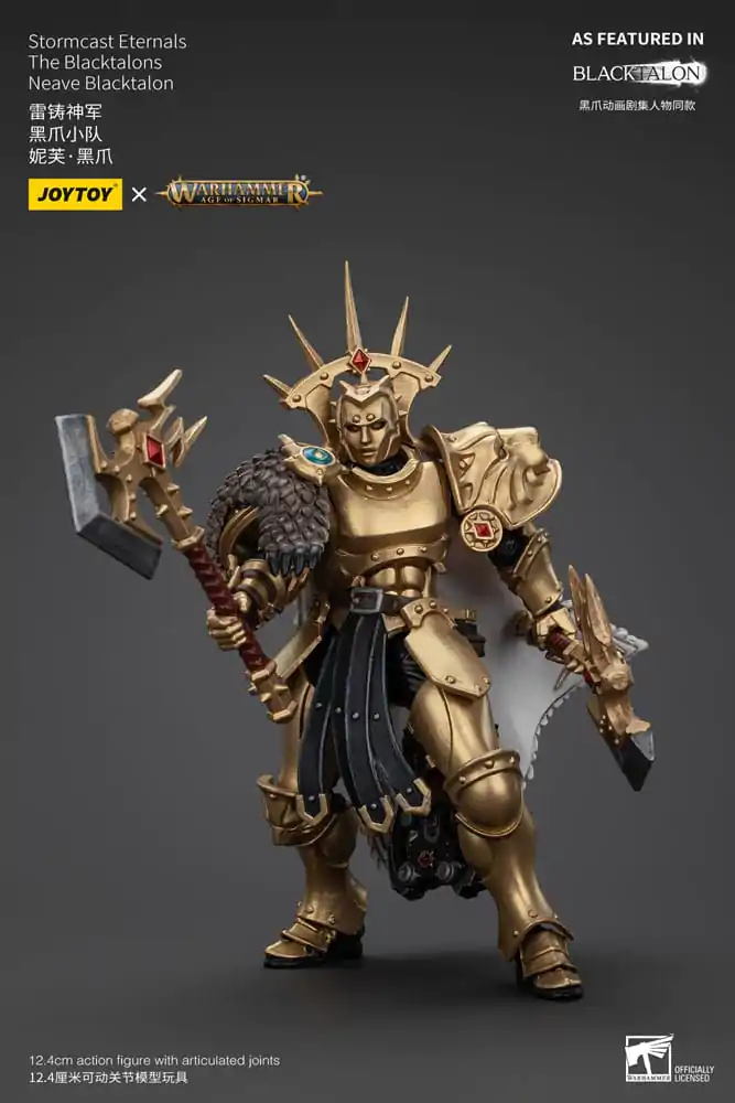 Akčná figúrka Warhammer Age of Sigmar Stormcast Eternals The Blacktalons Neave Blacktalon 20 cm produktová fotografia