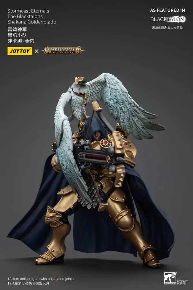 Warhammer Age of Sigmar Akčná figúrka Stormcast Eternals The Blacktalons Shakana Goldenblade 20 cm produktová fotografia