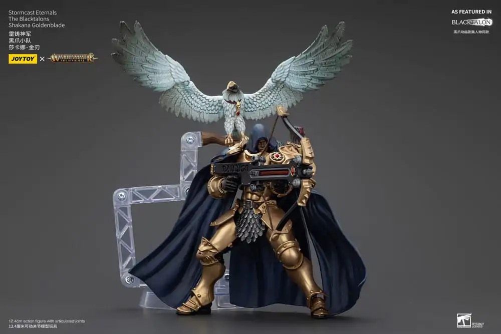 Warhammer Age of Sigmar Akčná figúrka Stormcast Eternals The Blacktalons Shakana Goldenblade 20 cm produktová fotografia