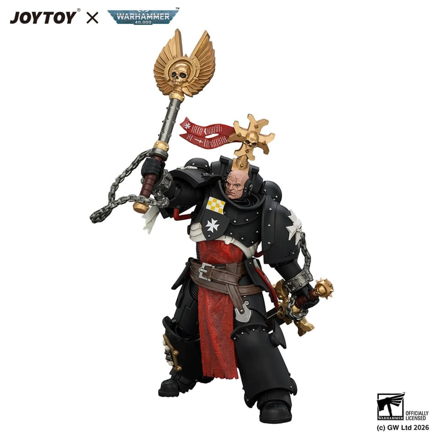 Warhammer Akčná figúrka Black Templars Execrator 1 12 cm produktová fotografia