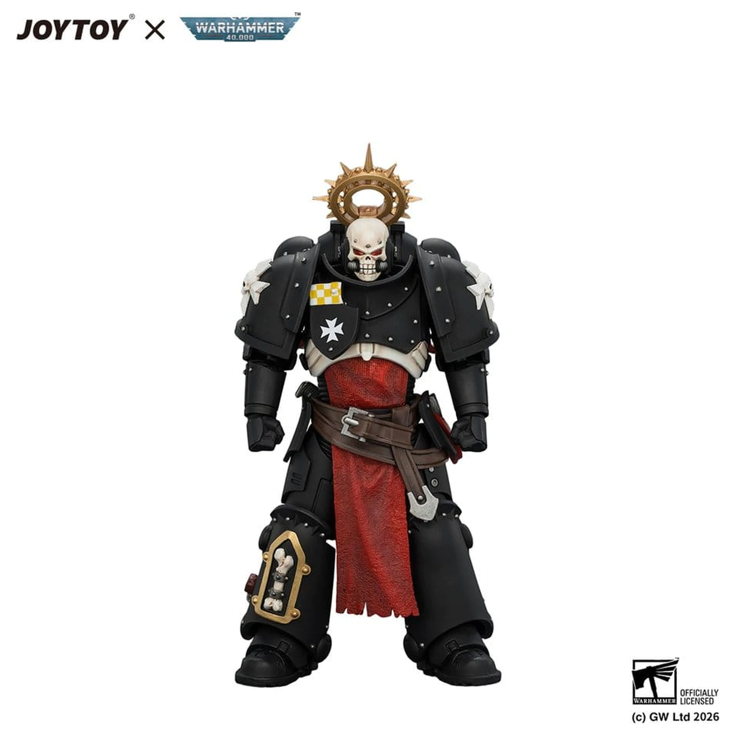 Warhammer akčná figúrka Black Templars Execrator 2 12 cm produktová fotografia