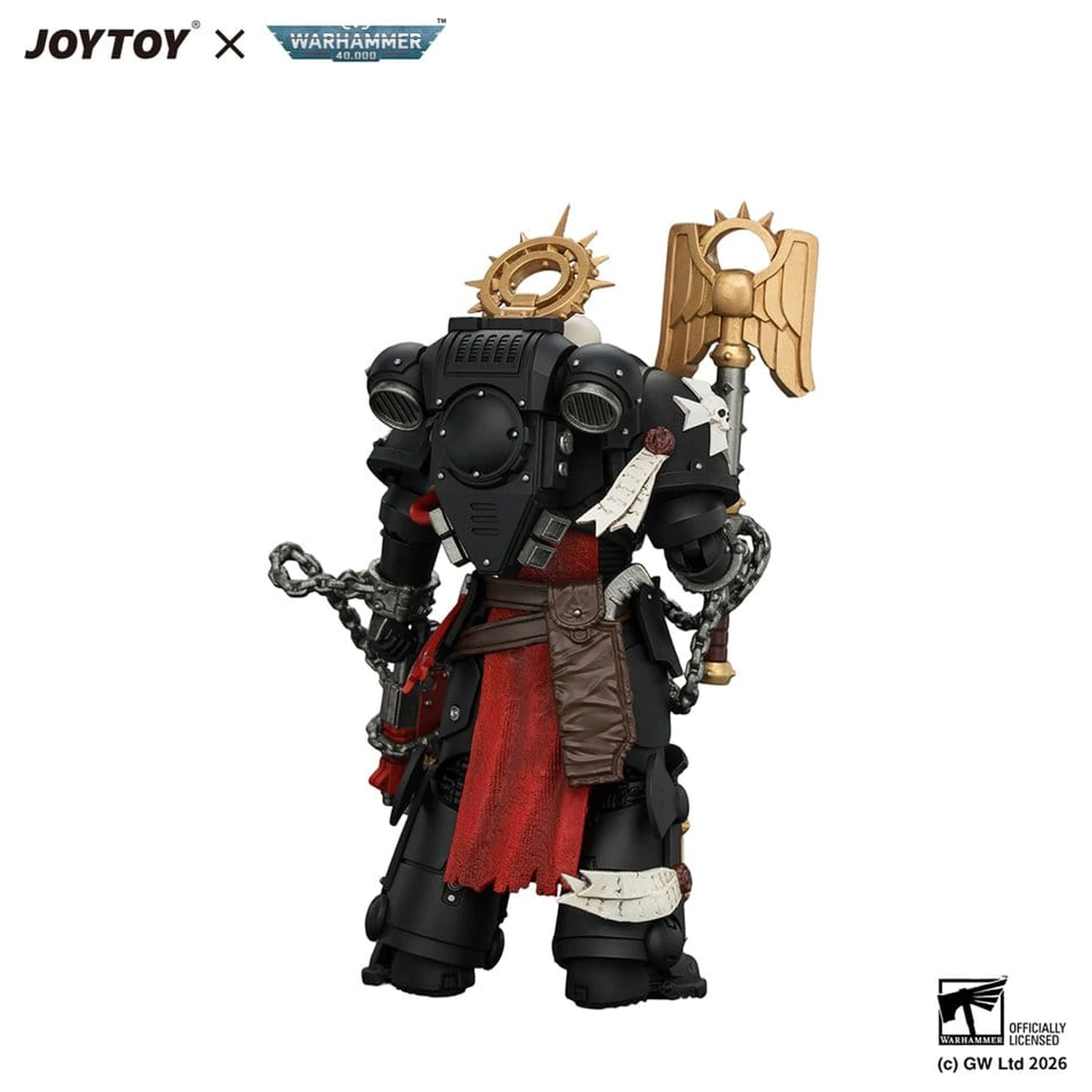 Warhammer akčná figúrka Black Templars Execrator 2 12 cm produktová fotografia