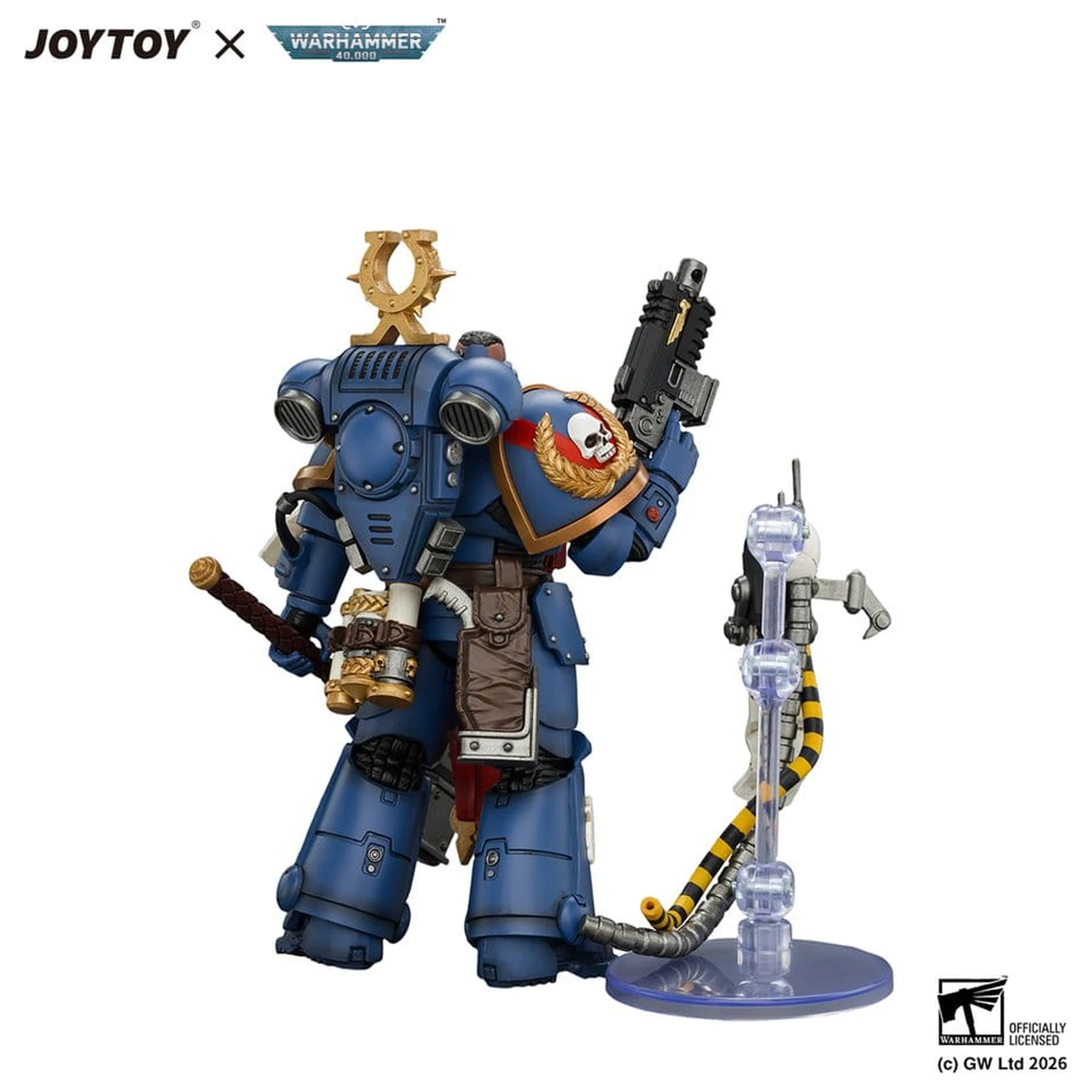 Warhammer akčná figúrka Ultramarines Ferren Areios 12 cm produktová fotografia