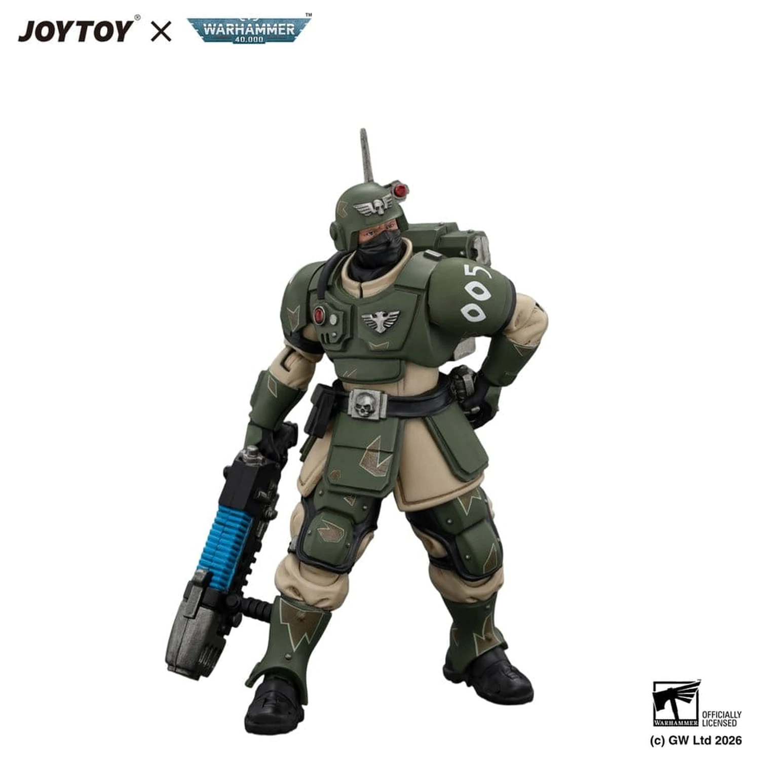 Warhammer Akčná figúrka Astra Militarum Kasrkin 4 s plazmovou puškou produktová fotografia