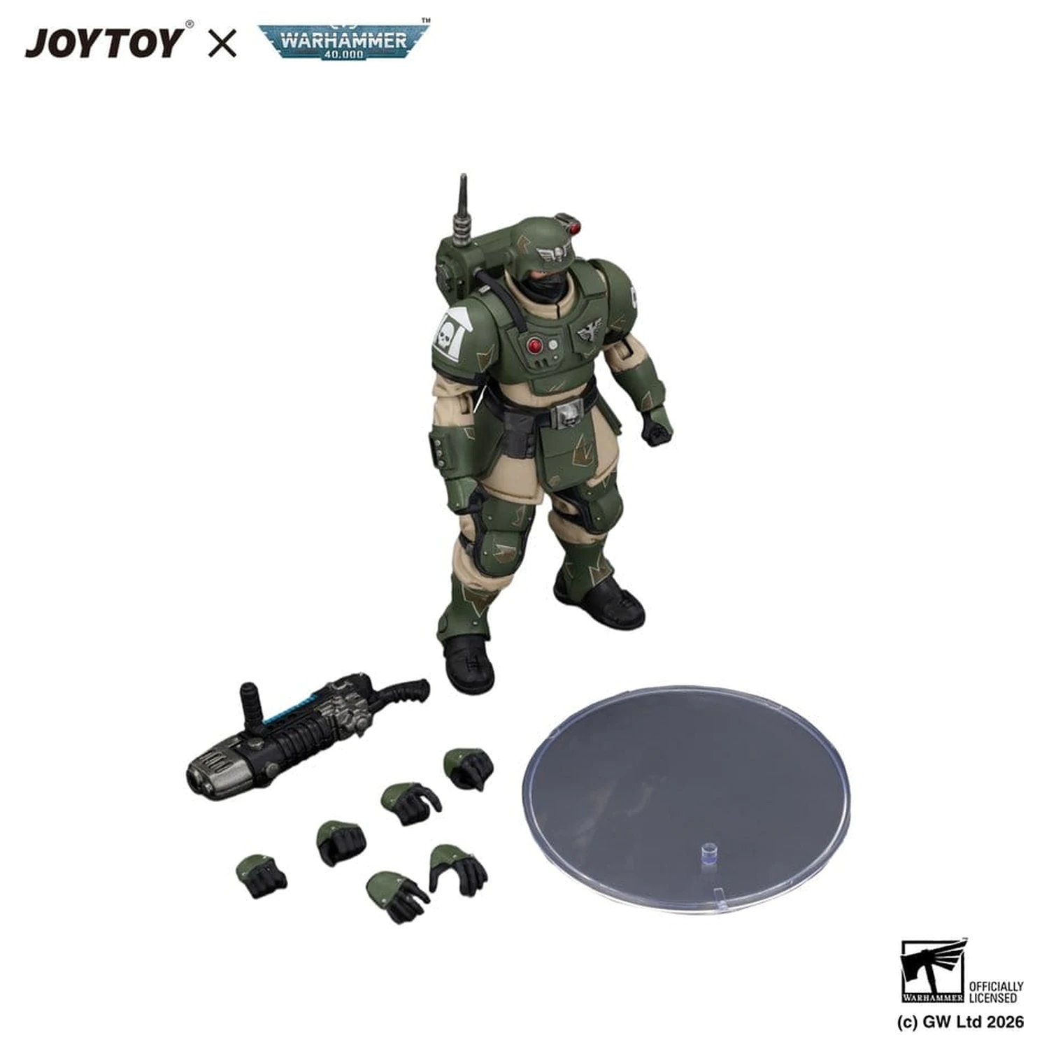 Warhammer Akčná figúrka Astra Militarum Kasrkin 4 s plazmovou puškou produktová fotografia