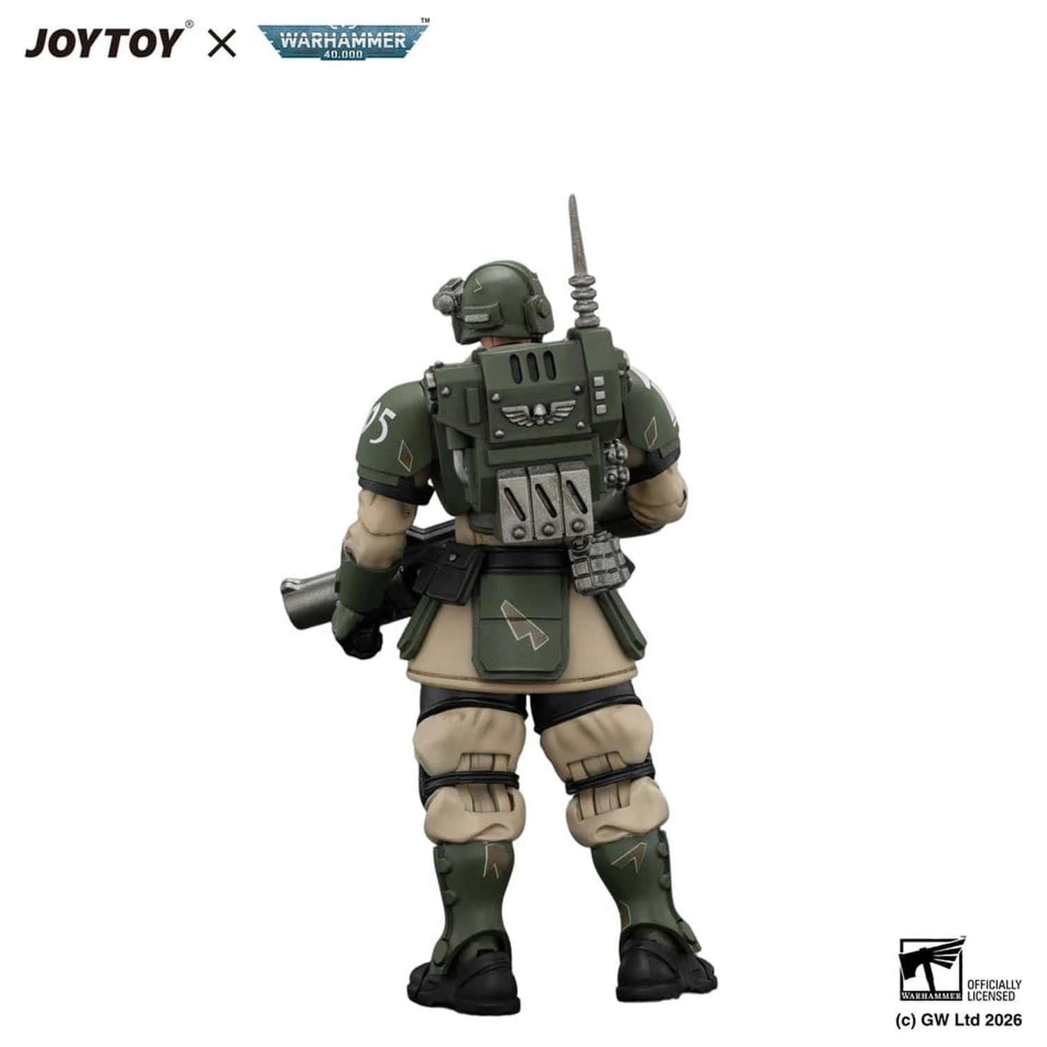 Warhammer akčná figúrka Astra Militarum Kasrkin 5 s granátometom produktová fotografia